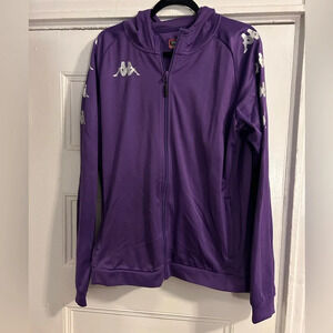 Kappa Purple Zip Up Hoodie